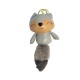 PORTACHIAVI E CHARM PER BORSE SCOIATTOLO PELUCHE - DLS21101380D41