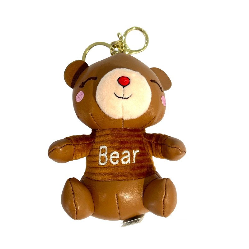 PORTACHIAVI E CHARM PER BORSE ORSETTO PELUCHE - DLS21101380D40