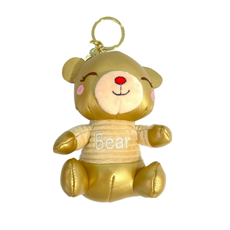 PORTACHIAVI E CHARM PER BORSE ORSETTO PELUCHE - DLS21101380D40