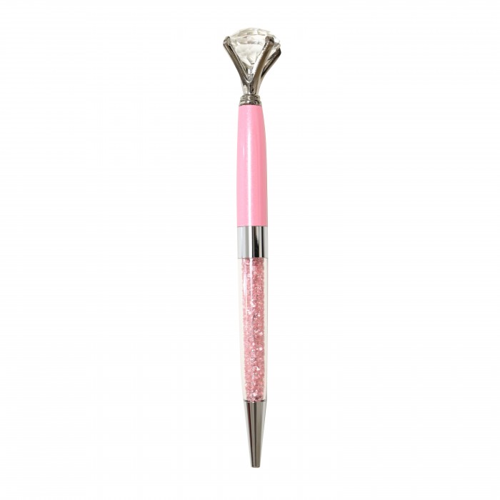 PENNA PERSONALIZZATA A SFERA IN METALLO CON STRASS GLITTER- OMQ2452A223