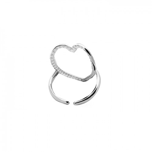 ANELLO CUORE REGOLABILE - OY24624A48