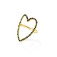 ANELLO REGOLABILE CUORE CON STRASS - OY24624A48