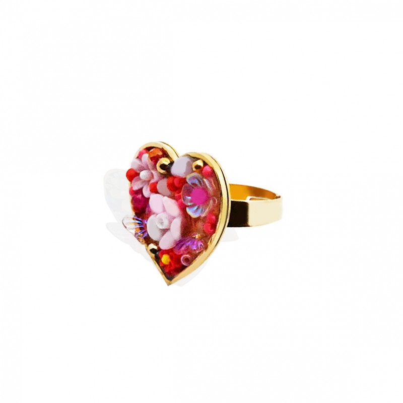 ANELLO CUORE REGOLABILE - OY2472A41