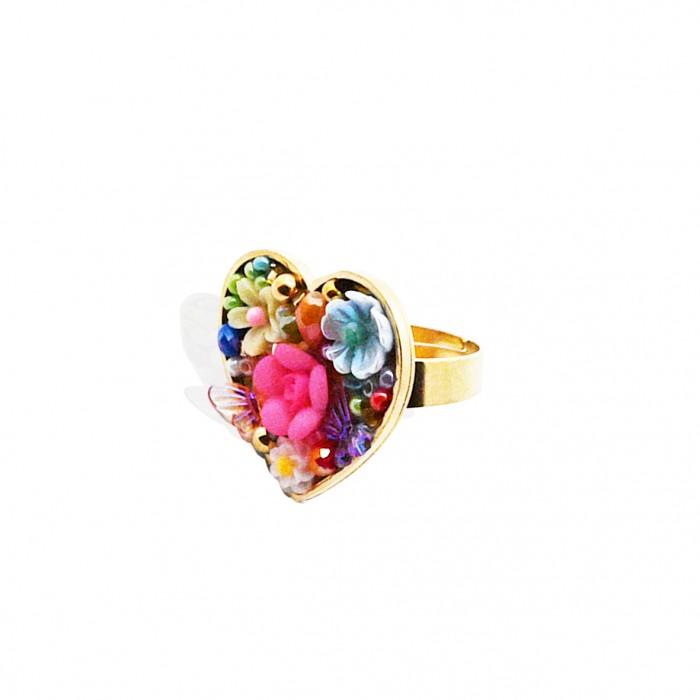 ANELLO CUORE REGOLABILE - OY2472A41