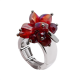 ANELLO ELASTICO CUORE CON CRISTALLI - OY2488A401