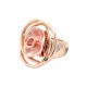 ANELLO ELASTICO ROSA SMALTATA - SW22424D649