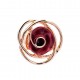 ANELLO ELASTICO ROSA SMALTATA - SW22424D649