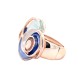 ANELLO ELASTICO FIORE SMALTO - SW23456E917