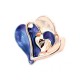 ANELLO ELASTICO CUORE SMALTATO - SW23456E918