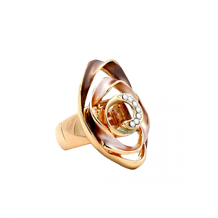 ANELLO ELASTICO FIORE SMALTATO - SW2348E923