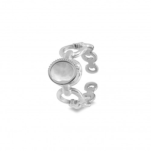 ANELLO OVALE CON CONCHIGLIA - YG2348E312