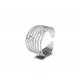 ANELLO MULTILINEA CON STRASS - YG2348E327