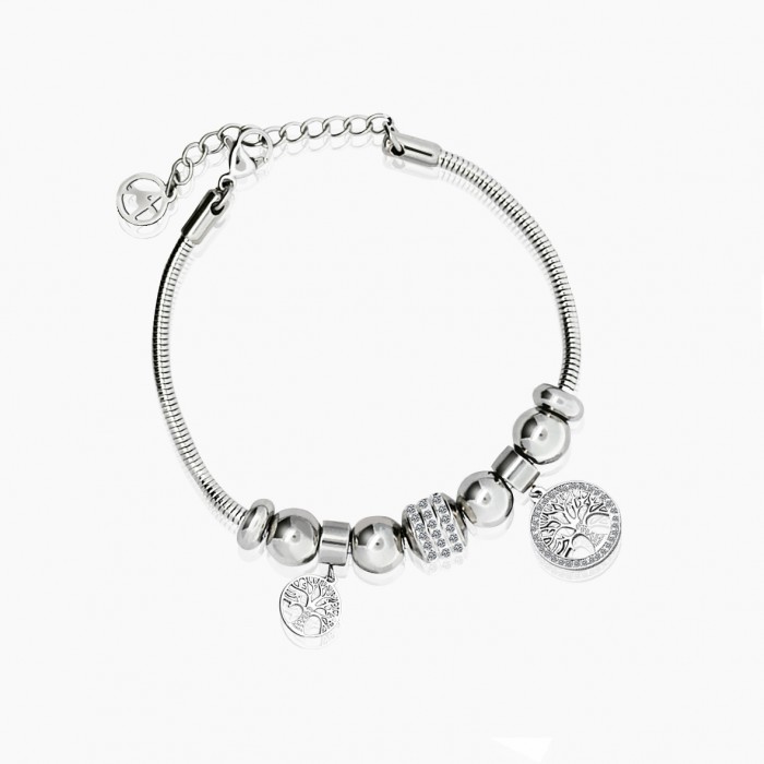 BRACCIALE CON CHARMS ALBERO DELLA VITA  - JN2131668B32