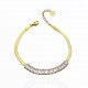 BRACCIALE CATENA SNAKE CON ZIRCONIA - AG223572B98