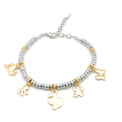 BRACCIALE PEPITE CON CHARMS ANIMALI - AJJ9832496