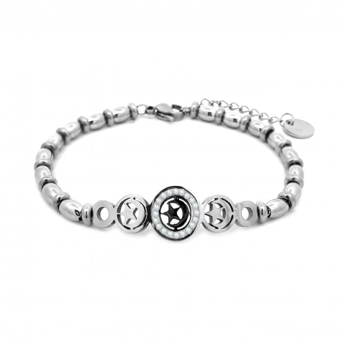 BRACCIALE CLASSICA CON STELLA E STRASS - ALE1931080B7