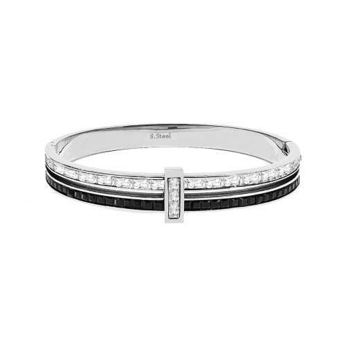 BRACCIALE RIGIDO CON ZIRCONE - DH22100D329