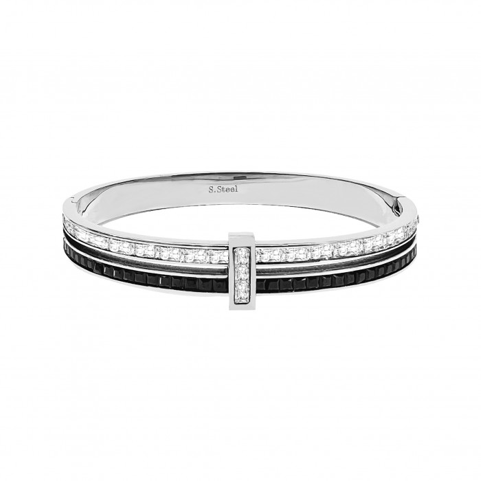 BRACCIALE RIGIDO CON ZIRCONE - DH22100D329