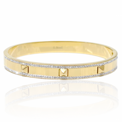 BRACCIALE RIGIDO CON BORCHIE - DH22100D345