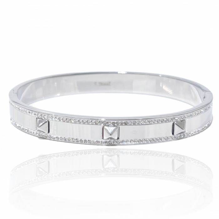 BRACCIALE RIGIDO CON BORCHIE - DH22100D345