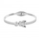 BRACCIALE RIGIDO A MOLLA CON LEONE - DH22100D350