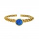 BRACCIALE RIGIDO CON PIETRA - DH2280D338