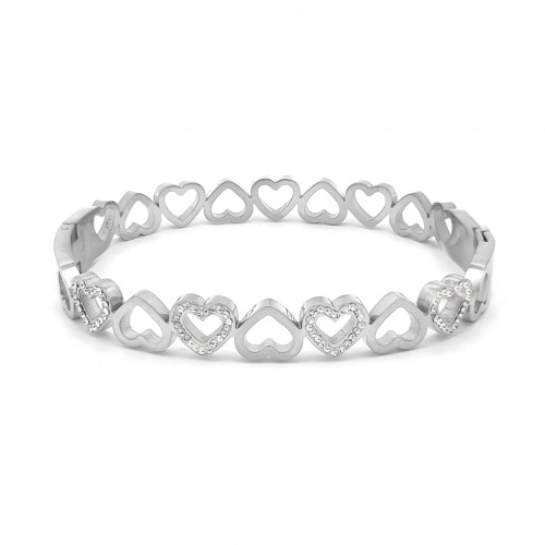 BRACCIALE RIGIDO CON CUORE - DH2296D317