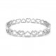 BRACCIALE RIGIDO CON CUORE - DH2296D317