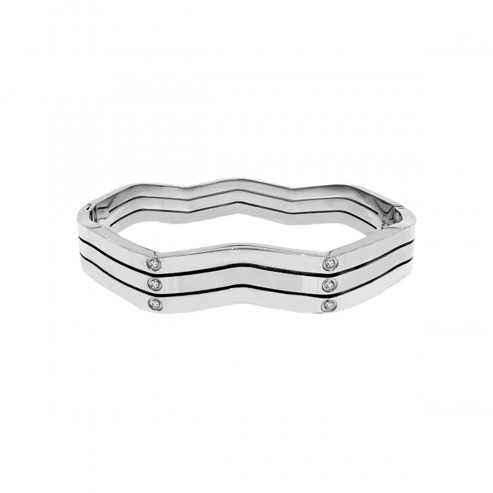 BRACCIALE RIGIDO ONDA - DH2296D318