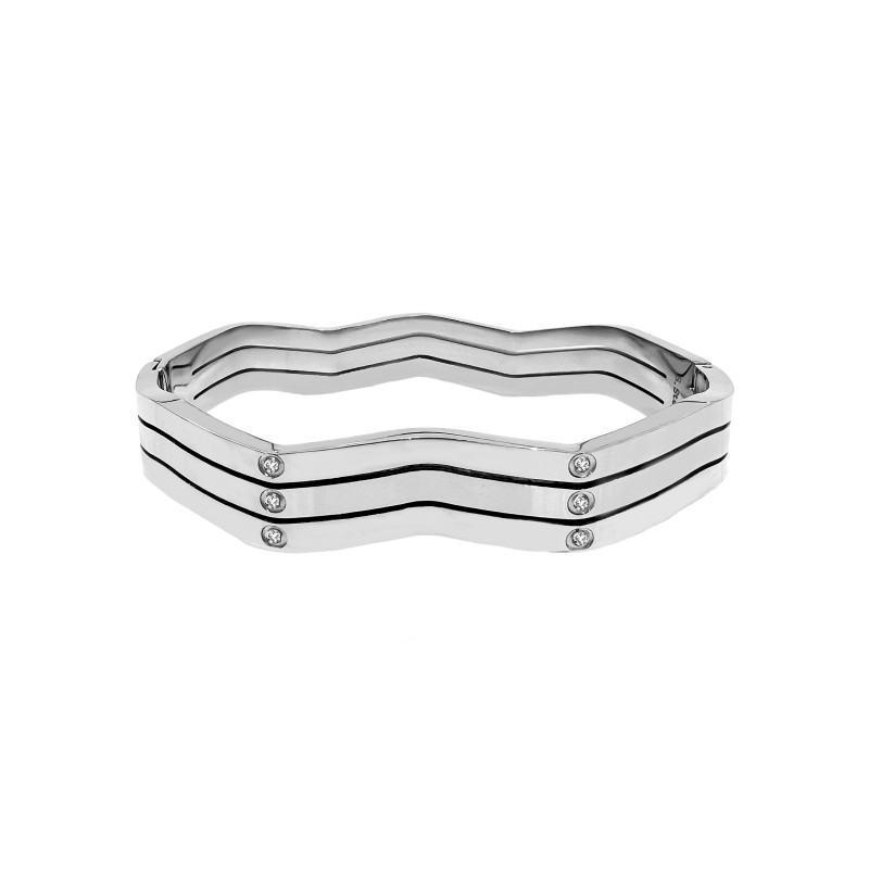 BRACCIALE RIGIDO ONDA - DH2296D318