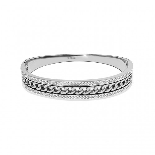 BRACCIALE RIGIDO CON STRASS - DH2296D328