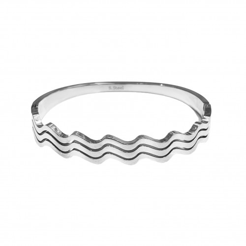 BRACCIALE RIGIDO DESIGN ONDA - DH2372E535