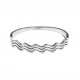 BRACCIALE RIGIDO DESIGN ONDA - DH2372E535