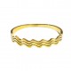 BRACCIALE RIGIDO DESIGN ONDA - DH2372E535