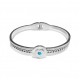 BRACCIALE RIGIDO A MOLLA CON MADREPERLA - DH2388E529