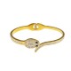 BRACCIALE RIGIDO A MOLLA CON SERPENTE - DH2396E538