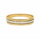 BRACCIALE RIGIDO CON STRASS - DH2396F184