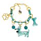 BRACCIALE IN RESINA CON CHARMS CANE - FT2260D306