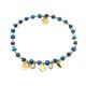 BRACCIALE ELASTICIZZATO CON CRISTALLO E CUORE - GD23155E826