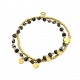 BRACCIALE ELASTICIZZATO CON CRISTALLO - GD23215E814