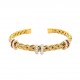 BRACCIALE RIGIDO CON STRASS - HDX2292D838