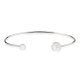 BRACCIALE INIZIALE SEMIRIGIDO REGOLABILE CON STRASS - JN201224464C34 ARG