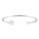 BRACCIALE INIZIALE SEMIRIGIDO REGOLABILE CON STRASS - JN201224464C34 ARG