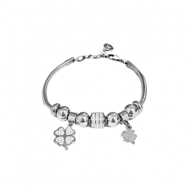 BRACCIALE  CON CHARMS QUADRIFOGLIO - JN2131668B29