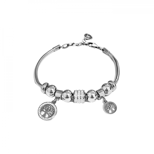 BRACCIALE CON CHARMS ALBERO DELLA VITA  - JN2131668B32