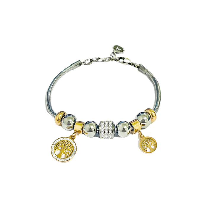 BRACCIALE CON CHARMS ALBERO DELLA VITA  - JN2131668B32