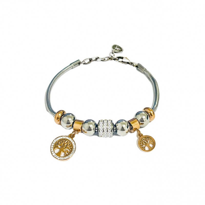 BRACCIALE CON CHARMS ALBERO DELLA VITA  - JN2131668B32