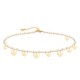 BRACCIALE PERLINE E CHARMS CUORI - JN2161704C25