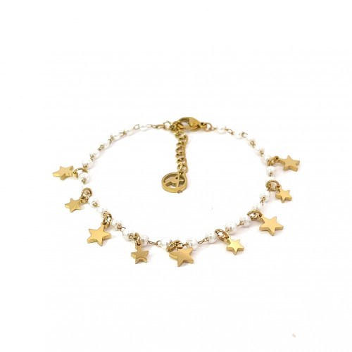 BRACCIALE CON STELLE E PERLE - JN2161704C90