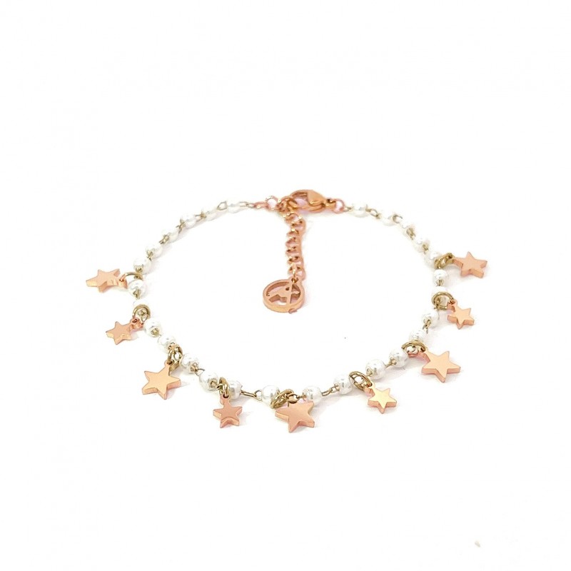 BRACCIALE CON STELLE E PERLE - JN2161704C90